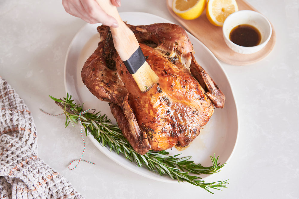 How To Cook A Whole Roast Turkey with Herb Butter and Pan Jus