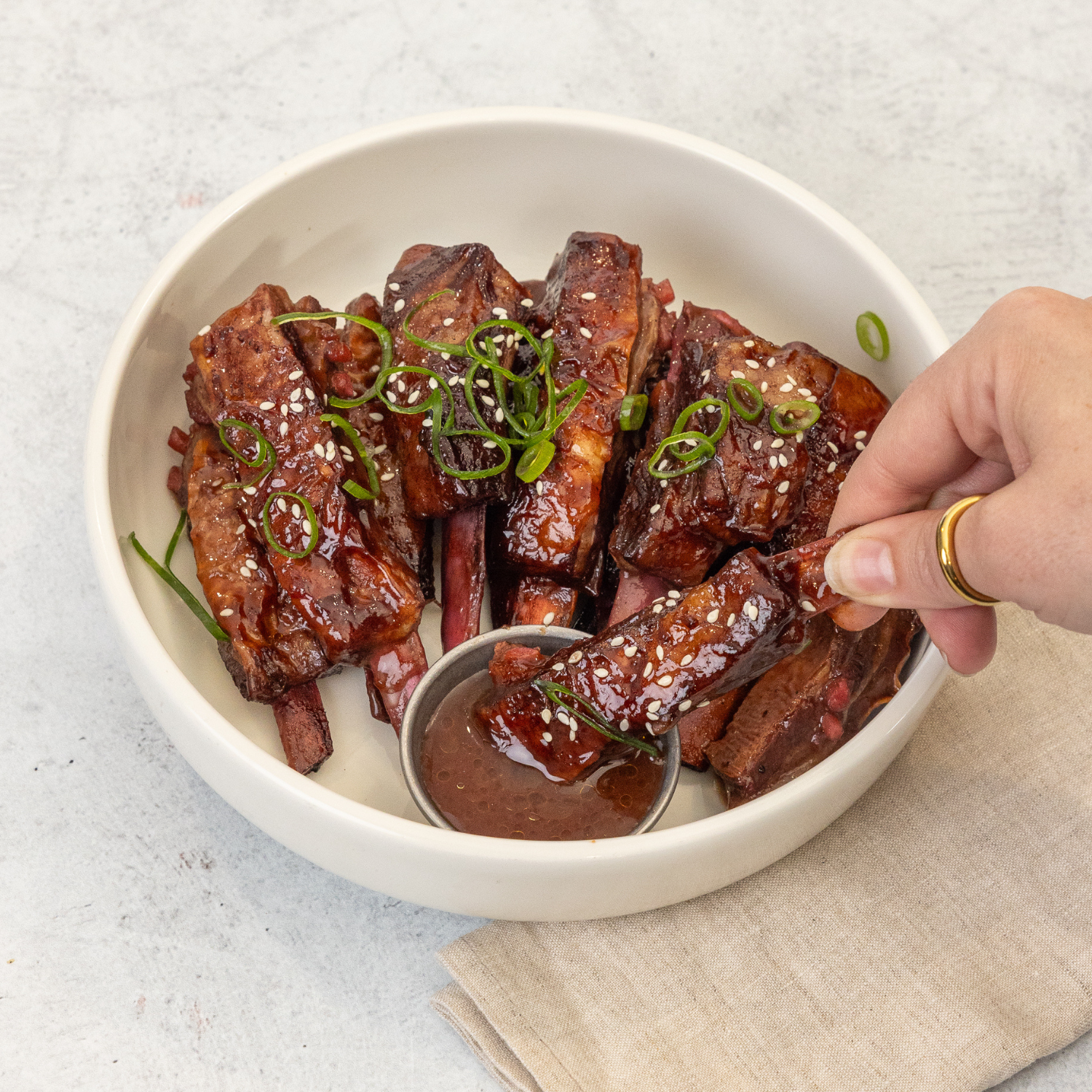 Sweet & Sour Lamb Ribs