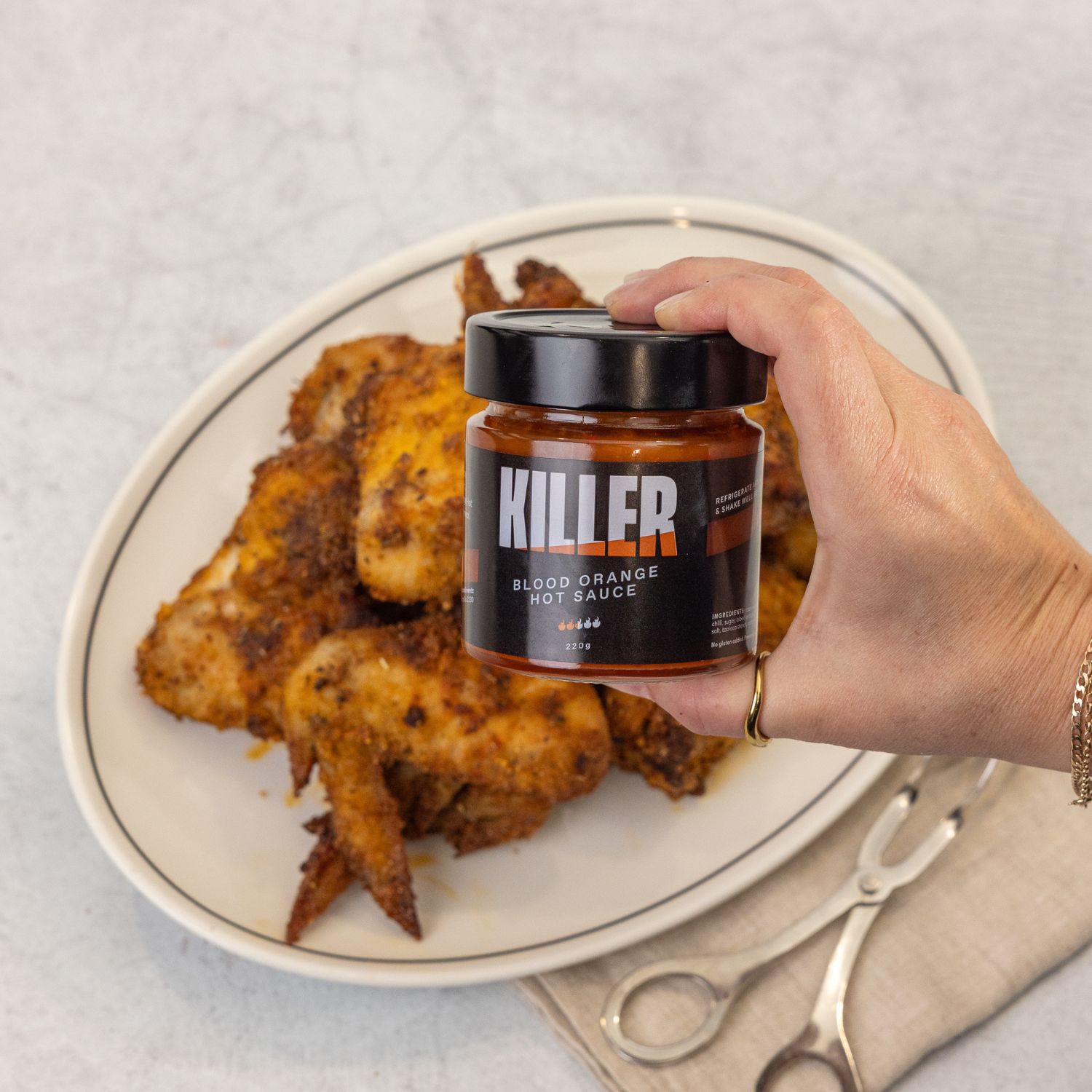 Crispy Chicken Wings (GF)
