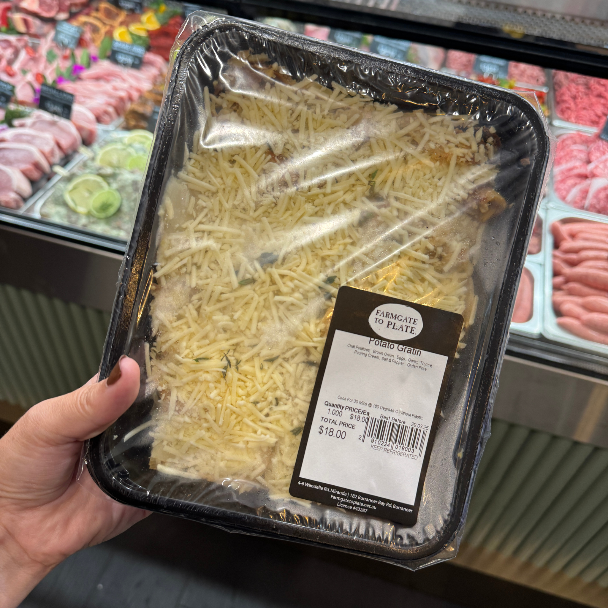 Potato Gratin (Serves 3-4)