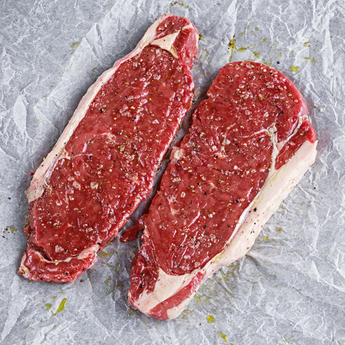 Striploin - Yearling Prime Grass Fed MSA (Bass Straight)