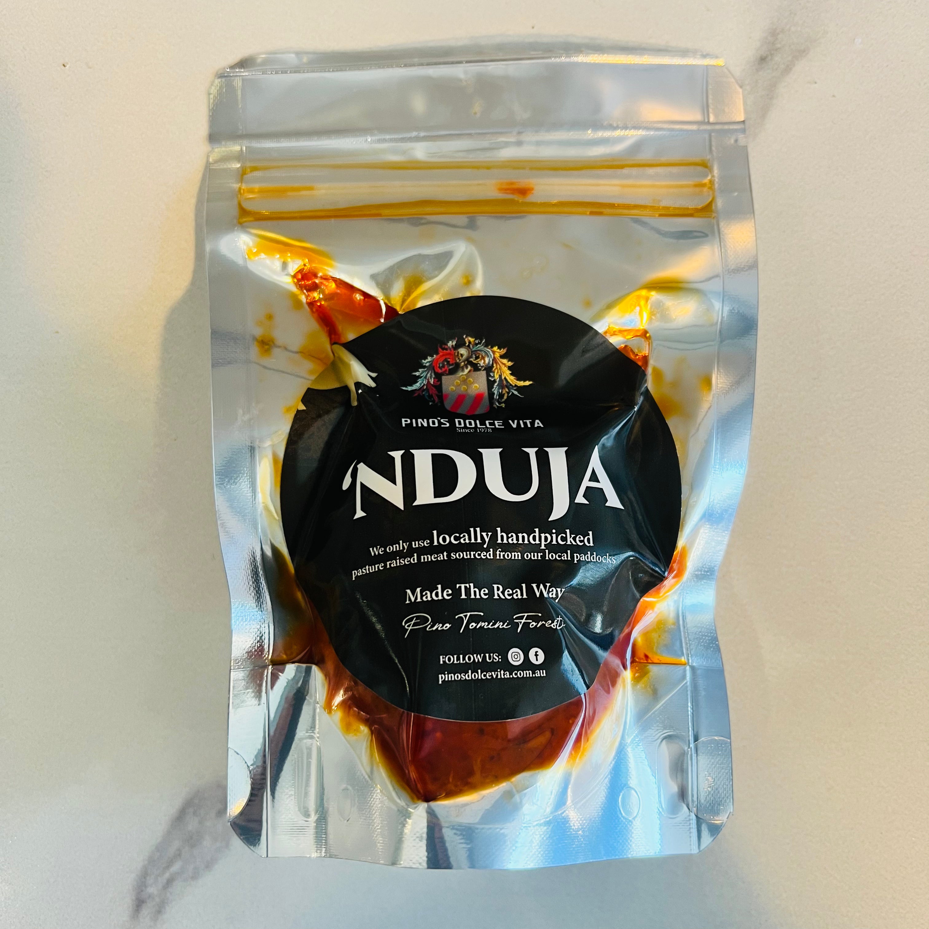 Pino's Dolce Vita Nduja - 100g