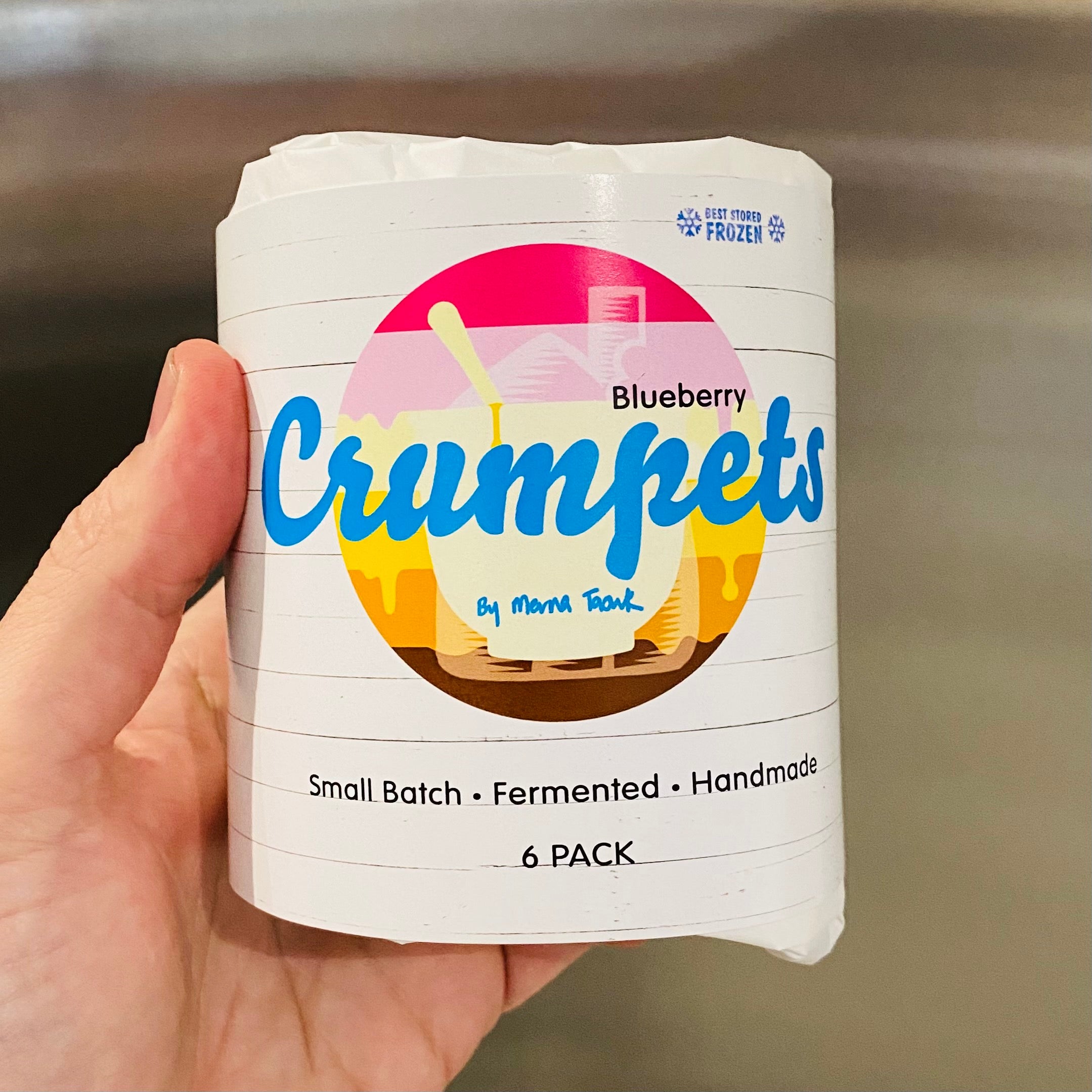 Merna's Crumpets - Blueberry